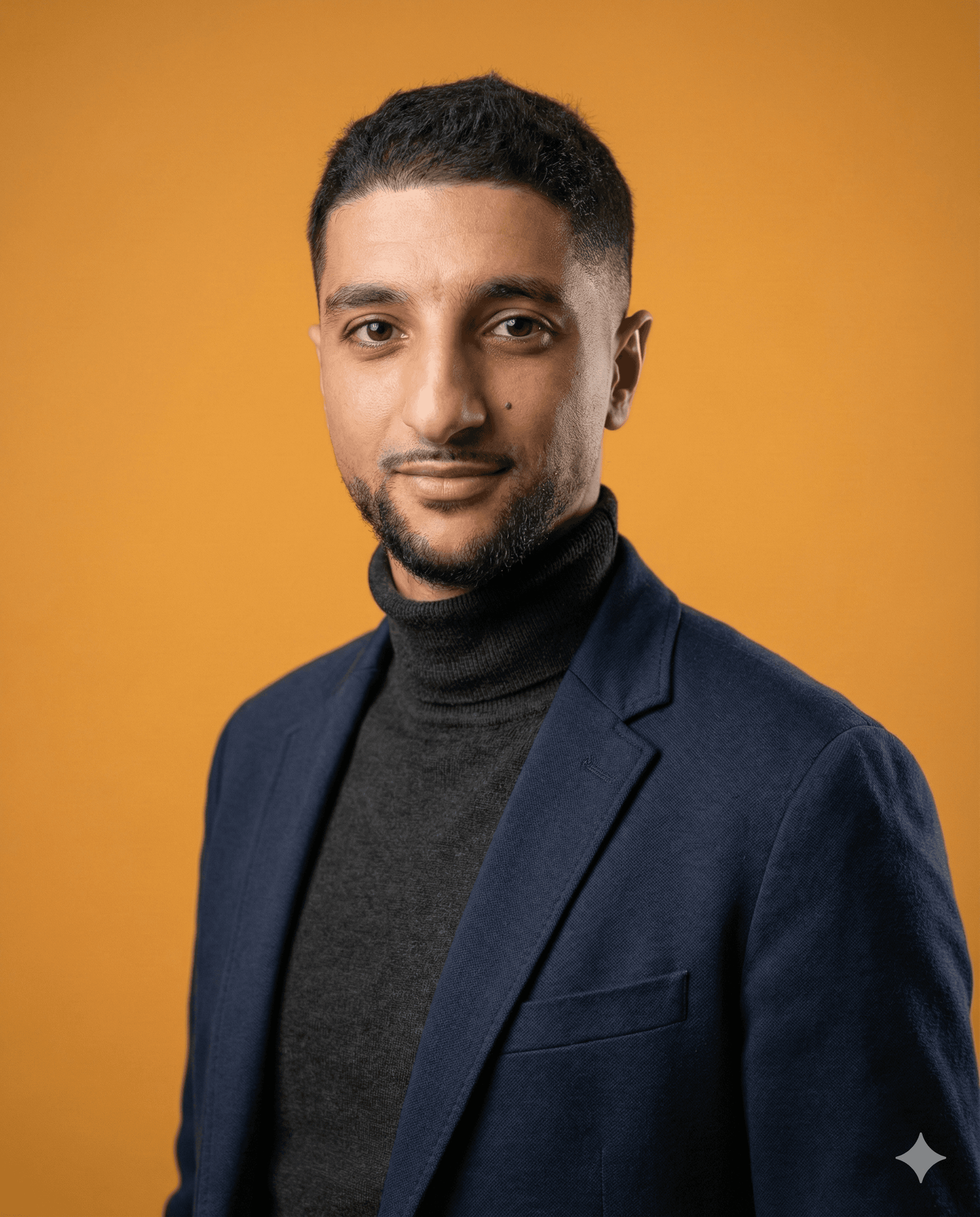 Portrait de Mehdi - AI Full-Stack Developer & Growth Marketer